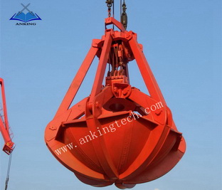 Four Ropes Orange Peel Grab