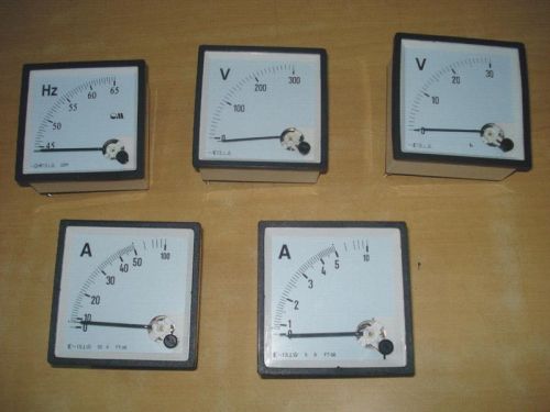 OM Plastic 50Hz-65Hz 100-200gm Panel Meter, For Indsustrial Usage