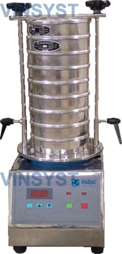 Automatic Mild Steel Digital Laboratory Sieve Shaker, Color : Brown, Grey, Light White, White