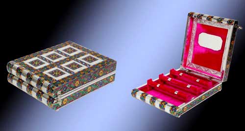 Item Code :- BB - 02 Handcrafted Jewellery Boxes