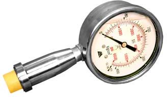 LA STAINLESS STEEL 304 Homogenizer Pressure Gauge