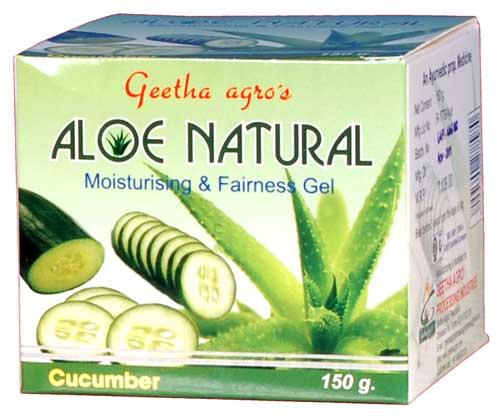 Aloe Natural Gel With Cucumber