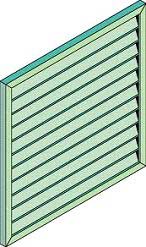 Aluminum Louver Window