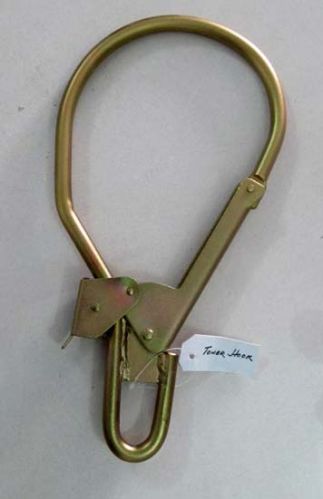 Polished Alloy Steel Tower Hook, Feature : Light Weight, Durable