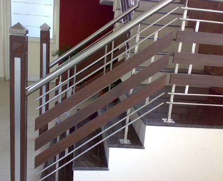 Stainless steel railing