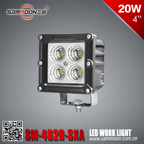 4 Inch 20w LED Work Light