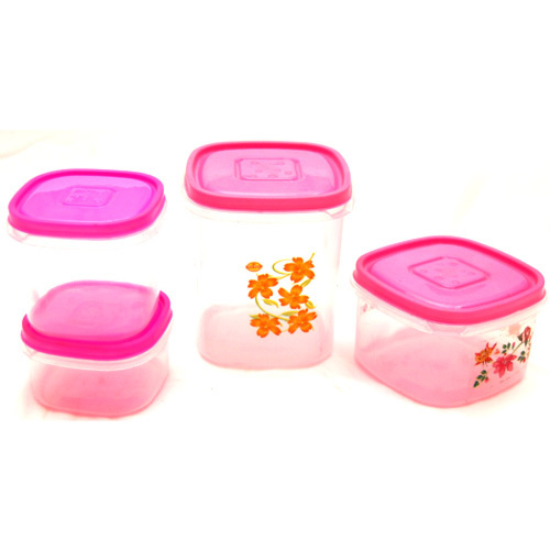 Rectangular Square PP Plastic Containers