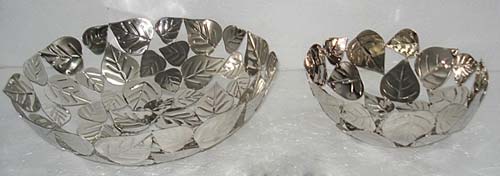 Item Code - 2538 AB Stainless Steel Fruit Bowls