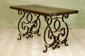 Non Polished Cast Iron Table