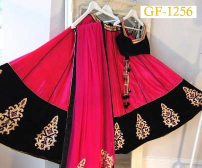 Pure Silk Satin Designer Lehenga Choli, Gender : Women