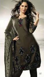 Ladies churidar suits, Occasion : Ethnic Wear