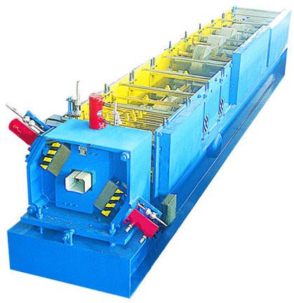 Rainspout Roll Forming Machine, Packaging Type : Blue Yellow