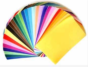 Colored Tissue Paper, Pattern : Plain