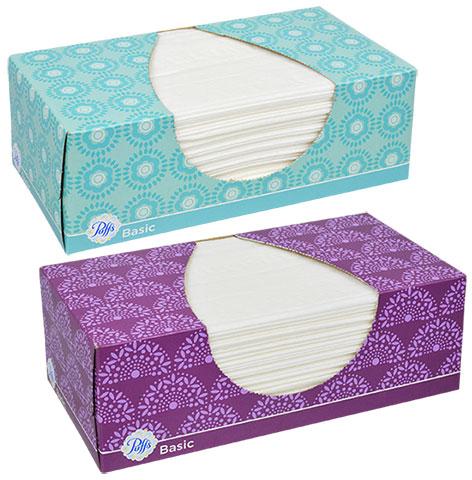 100% Virgin Pulp Facial Tissue Paper, Size : 30cm X 33cm