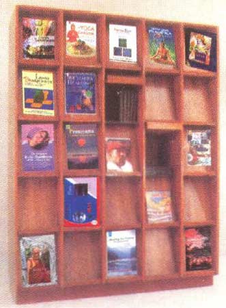 Wooden Periodical Display Stand 101