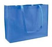Plain Non Woven Shopping Bags, Color : Blue