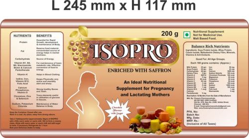 Isopro Nutritional Supplement