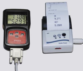 Temperature, Humidity Recorder With Printer