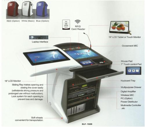 Digital Power Lectern, Voltage : 240V