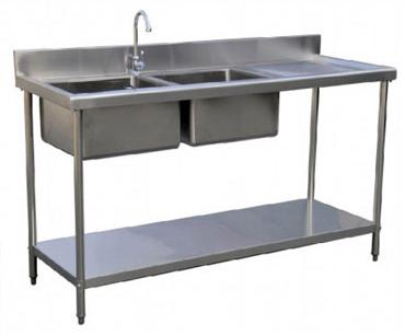 Double Sink Table