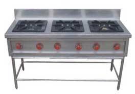 Three Burner Range