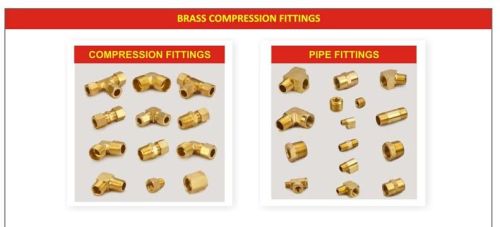 Brass fittings, Shape : Round