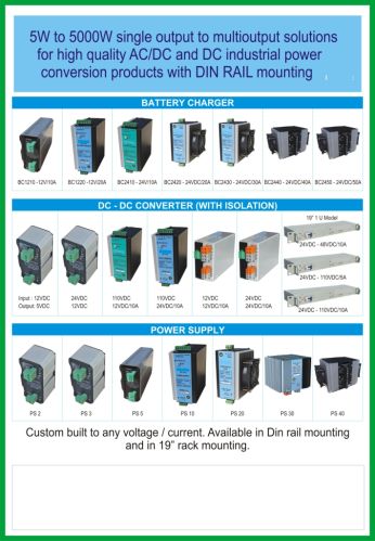 Switched Mode Power Supplies SMPS.