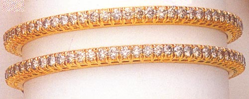 Diamond Bangles