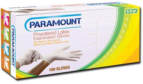 Powdered 5gr Paramount Latex Examination Glove