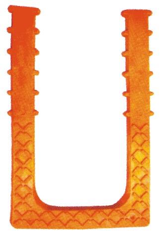 PVC Rungs, Color : Orange, Orange 270x170x25mm