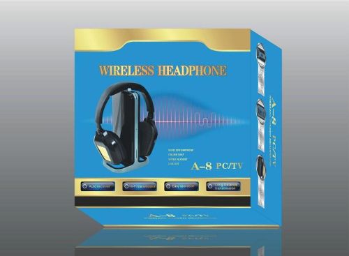 A8: PC& TV Wireless Headphone/ USB 2.4Ghz Wireless Headphone