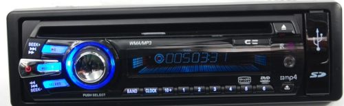 1 Din Car DVD Player With USB, Card Reader