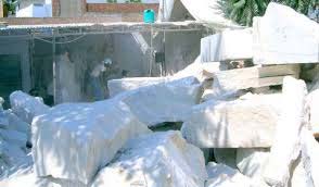 Polished Natural Makrana Marble Stones, Stone Form : Solid