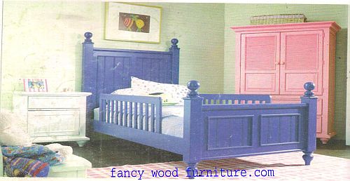 Wooden Single Bed