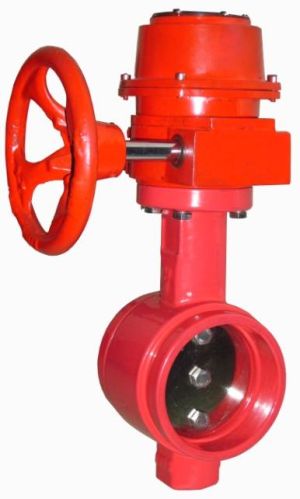 Grooved End Butterfly Valve