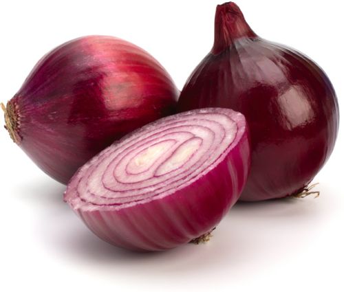 Fresh red onions