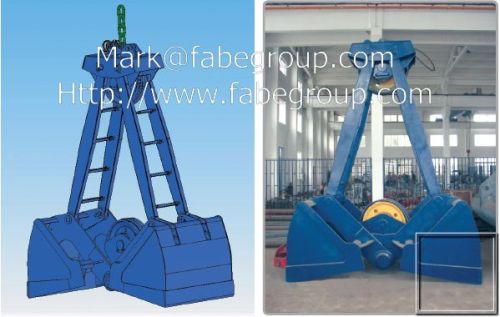 Mechanic Single Rope Grab Bucket