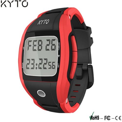 Black/ red Pulse Watch Without Chest Belt, Certification : CE & Rohs