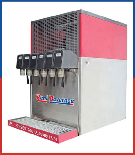 Six Flavour Soda Fountain Dispenser