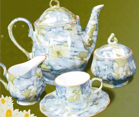 Floral Chain Series Tea Set (LS - 01)