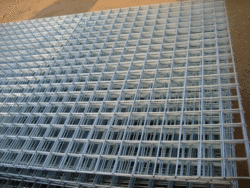 Galvanized Welded Wire Mesh, Color : Silver