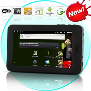 Ingenium 2.3 - Android 2.3 Tablet With 7 Inch Touchscreen WiFi, Camera, HDMI, 4GB CVAK-PC13
