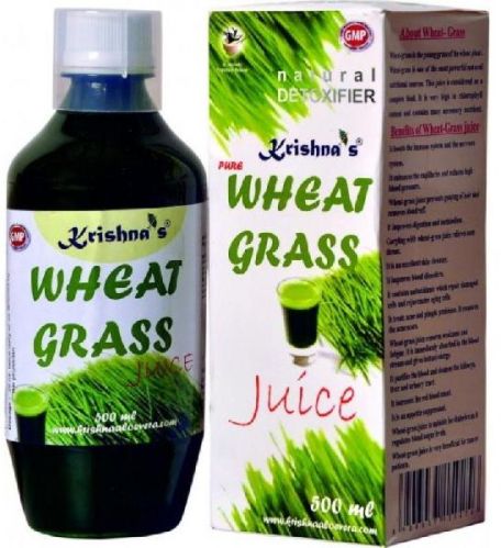 Wheatgrass juice