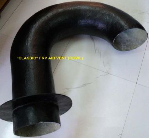 Black FRP Air Vent Cowl, For Structure Pipe