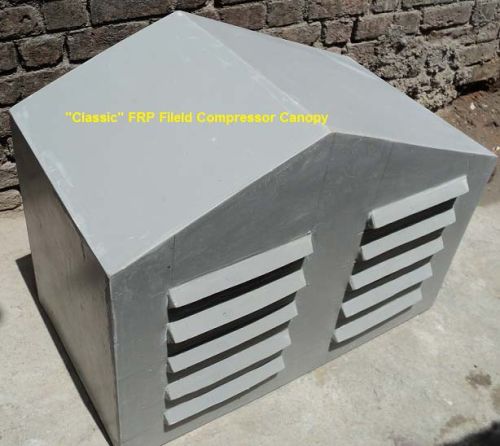 Rectangular FRP Compressor Canopy, For Industrial