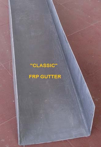 Grey FRP Gutter, For Industrial, Length : 4 To 6 Feet