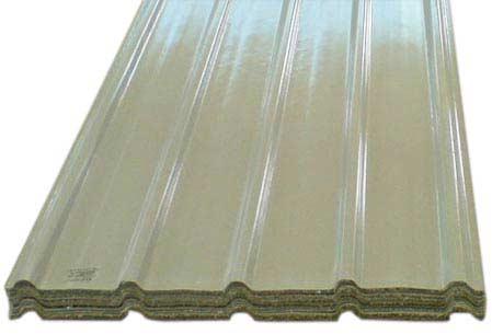 Classic Rectangular Fibre Polished FRP Sheets, For Roofing, Feature : Fine Finish