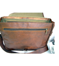 Leather Messenger Bag