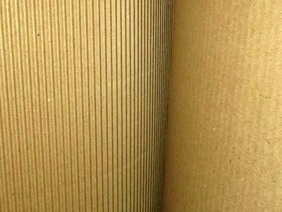 Cardboard Corrugated Packaging Rolls, Pattern : Plain