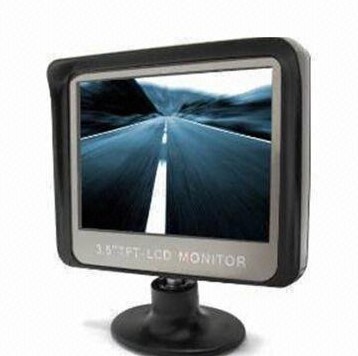 3.5-inch Digital TFT LCD Rear-view Monitor With 960 X 240 Pixels Resolution and 1.5W Power